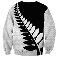 New Zealand Silver Fern Niho Taniwha Sweatshirt LT9 - Polynesian Pride