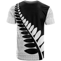 New Zealand Silver Fern Niho Taniwha T Shirt LT9 - Polynesian Pride