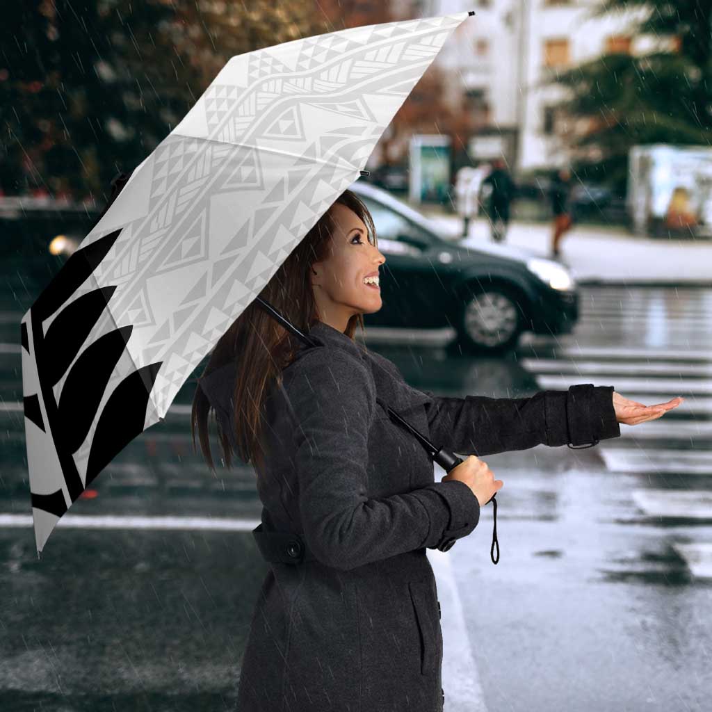 New Zealand Silver Fern Niho Taniwha Umbrella LT9 - Polynesian Pride