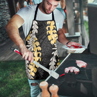 Puakenikeni and Maile Lei Apron Black Double Strand Lei LT9 - Polynesian Pride