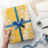 Puakenikeni and Maile Lei Wrapping Paper Gold Double Strand Lei LT9 - Polynesian Pride