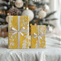 Puakenikeni and Maile Lei Wrapping Paper Gold Double Strand Lei LT9 - Polynesian Pride