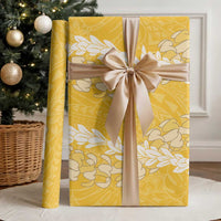 Puakenikeni and Maile Lei Wrapping Paper Gold Double Strand Lei LT9 - Polynesian Pride