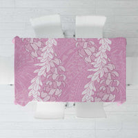 Puakenikeni and Maile Lei Tablecloth Pink Double Strand Lei LT9 Pink - Polynesian Pride