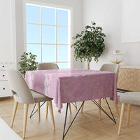 Puakenikeni and Maile Lei Tablecloth Pink Double Strand Lei LT9 - Polynesian Pride