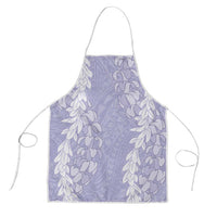 Puakenikeni and Maile Lei Apron Purple Double Strand Lei LT9 Purple - Polynesian Pride