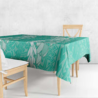 Puakenikeni and Maile Lei Tablecloth Sage Green Double Strand Lei LT9 - Polynesian Pride