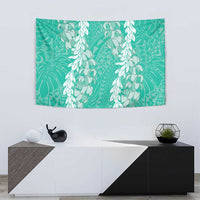 Puakenikeni and Maile Lei Tapestry Sage Green Double Strand Lei LT9 - Polynesian Pride