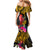 Personalised Papua New Guinea Rugby Mermaid Dress PNG Kumuls Champions Pacific Bowl LT9 - Polynesian Pride