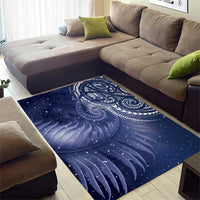 New Zealand Galaxy Fern Area Rug LT9 - Polynesian Pride