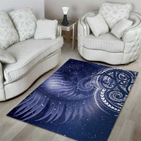 New Zealand Galaxy Fern Area Rug LT9 - Polynesian Pride