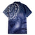 New Zealand Galaxy Fern Family Matching Mermaid Dress and Hawaiian Shirt