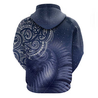 New Zealand Galaxy Fern Hoodie LT9 - Polynesian Pride