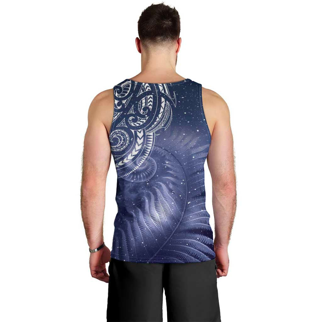 New Zealand Galaxy Fern Men Tank Top LT9 - Polynesian Pride