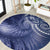 New Zealand Galaxy Fern Round Carpet