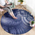 New Zealand Galaxy Fern Round Carpet