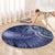 New Zealand Galaxy Fern Round Carpet