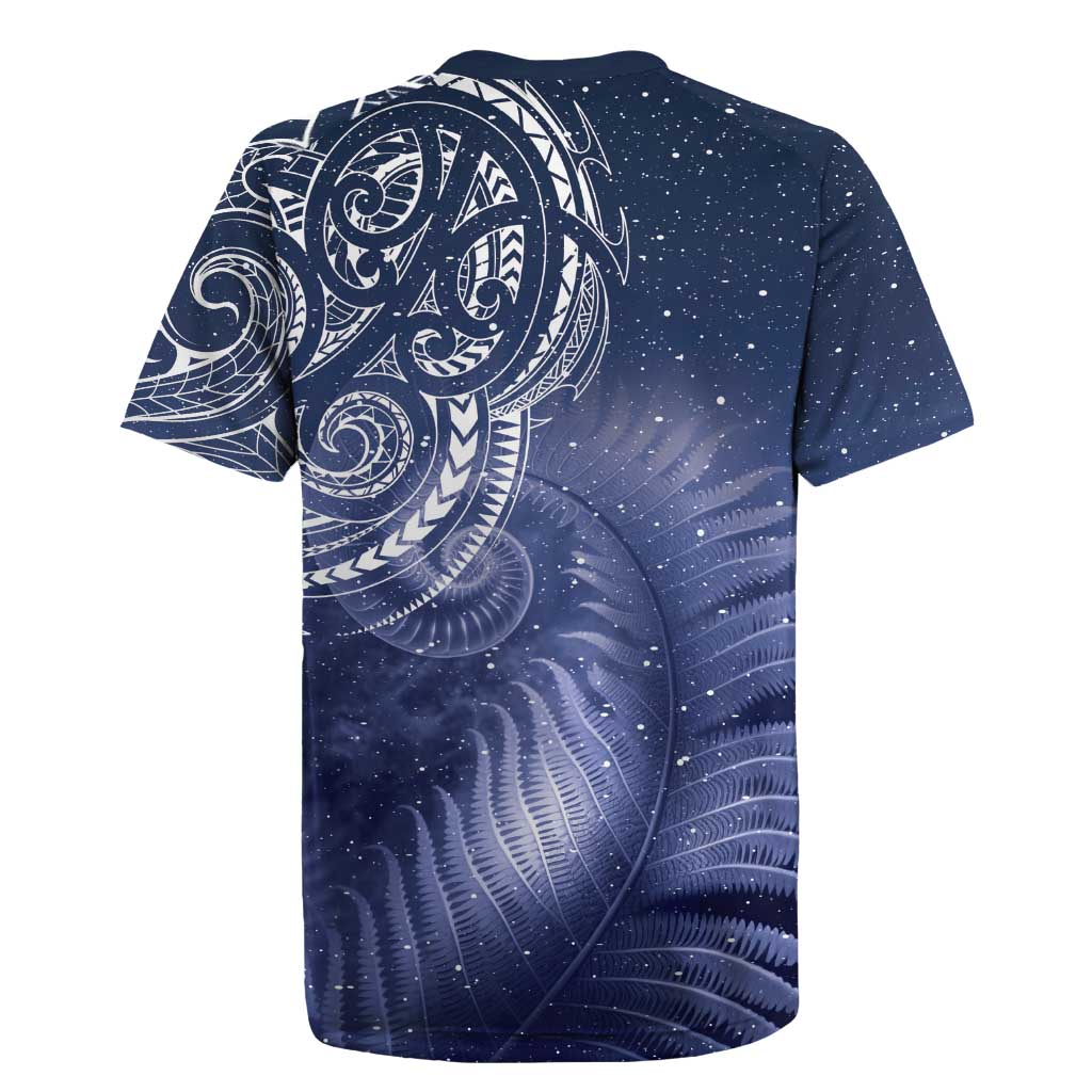 New Zealand Galaxy Fern Rugby Jersey LT9 - Polynesian Pride