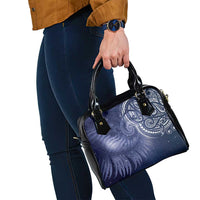 New Zealand Galaxy Fern Shoulder Handbag LT9 - Polynesian Pride