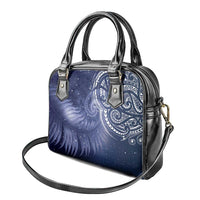 New Zealand Galaxy Fern Shoulder Handbag LT9 - Polynesian Pride