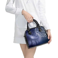 New Zealand Galaxy Fern Shoulder Handbag LT9 - Polynesian Pride
