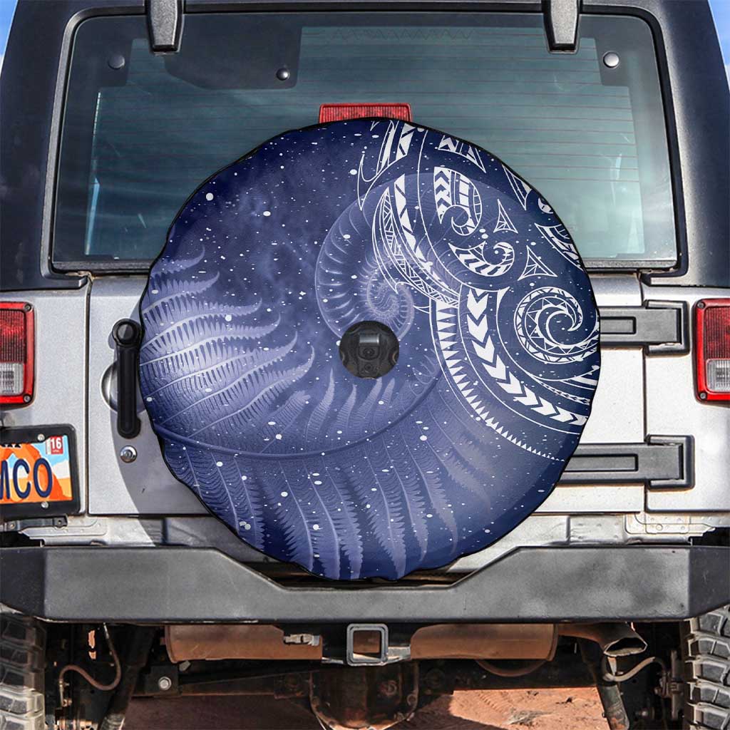 New Zealand Galaxy Fern Spare Tire Cover