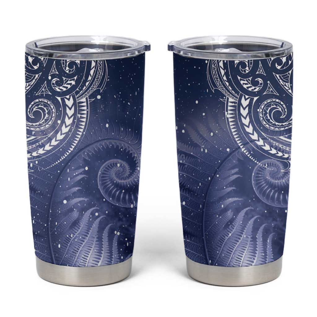 New Zealand Galaxy Fern Tumbler Cup LT9 Galaxy - Polynesian Pride