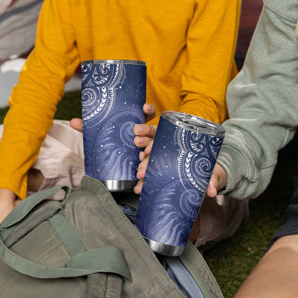 New Zealand Galaxy Fern Tumbler Cup LT9 - Polynesian Pride