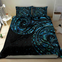 New Zealand Tribal Tattoo Bedding Set With Matariki Art LT9 - Polynesian Pride