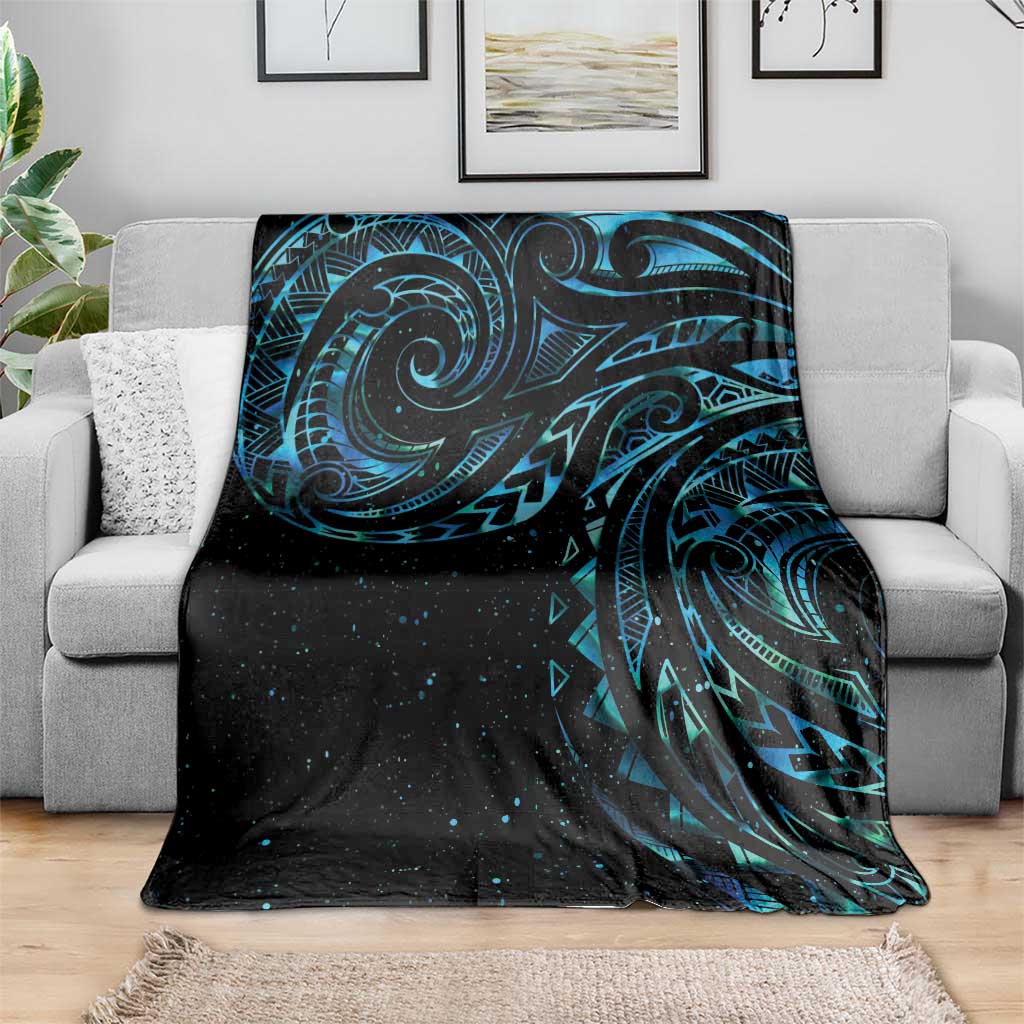 New Zealand Tribal Tattoo Blanket With Matariki Art LT9 - Polynesian Pride