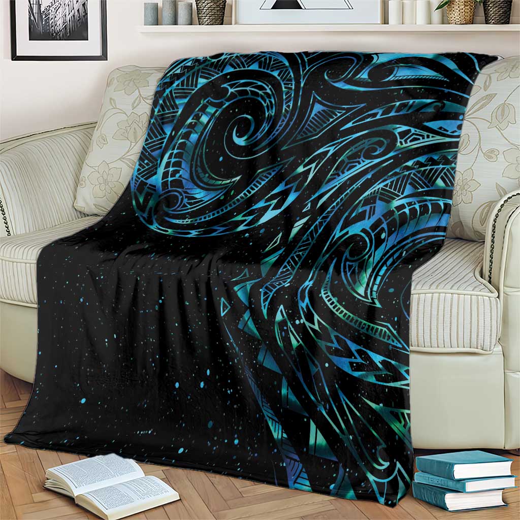 New Zealand Tribal Tattoo Blanket With Matariki Art LT9 - Polynesian Pride