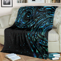 New Zealand Tribal Tattoo Blanket With Matariki Art LT9 - Polynesian Pride