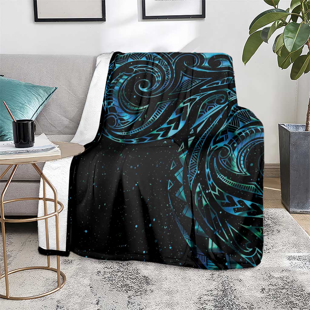 New Zealand Tribal Tattoo Blanket With Matariki Art LT9 - Polynesian Pride