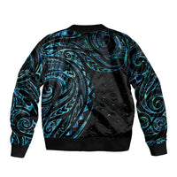 New Zealand Tribal Tattoo Bomber Jacket With Matariki Art LT9 - Polynesian Pride