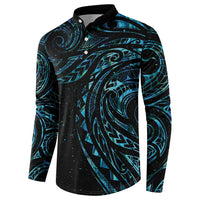 New Zealand Tribal Tattoo Button Sweatshirt With Matariki Art LT9 - Polynesian Pride