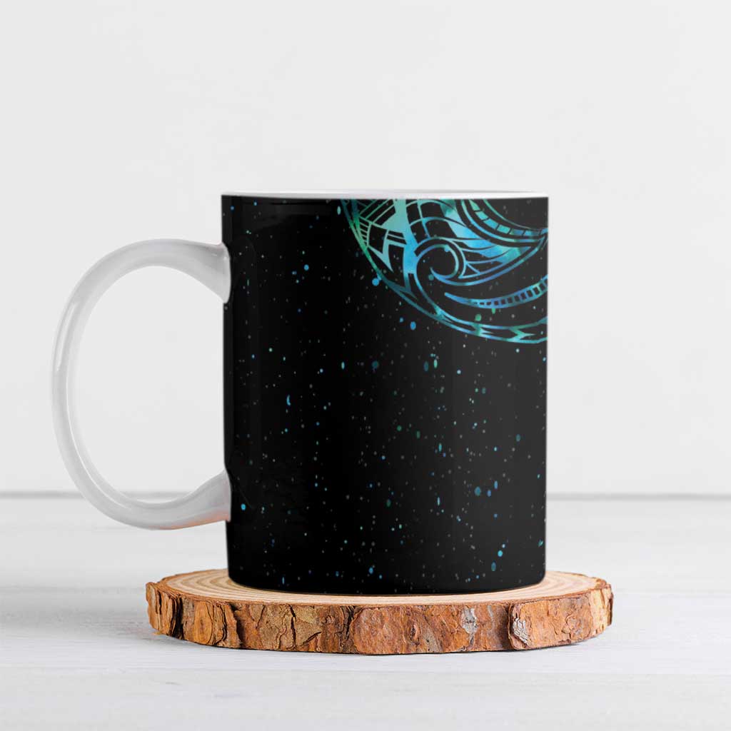 New Zealand Matariki Ceramic Mug Galaxy Maori Tribal Tattoo LT9 Galaxy - Polynesian Pride