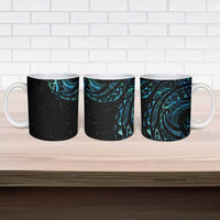New Zealand Matariki Ceramic Mug Galaxy Maori Tribal Tattoo LT9 - Polynesian Pride