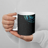 New Zealand Matariki Ceramic Mug Galaxy Maori Tribal Tattoo LT9 - Polynesian Pride