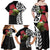 New Zealand Kakapo Christmas Family Matching Off Shoulder Maxi Dress and Hawaiian Shirt Meri Kirihimete Pohutukawa Flowers