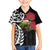 New Zealand Kakapo Christmas Family Matching Off Shoulder Short Dress and Hawaiian Shirt Meri Kirihimete Pohutukawa Flowers