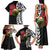 New Zealand Kakapo Christmas Family Matching Tank Maxi Dress and Hawaiian Shirt Meri Kirihimete Pohutukawa Flowers