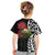 New Zealand Kakapo Christmas Kid T Shirt Meri Kirihimete Pohutukawa Flowers