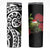 New Zealand Kakapo Christmas Skinny Tumbler Meri Kirihimete Pohutukawa Flowers