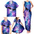 I Love You In Every Universe Personalised Family Matching Tank Maxi Dress and Hawaiian Shirt Polynesian Pattern Galaxy Style LT9 - Polynesian Pride