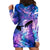 I Love You In Every Universe Personalised Hoodie Dress Polynesian Pattern Galaxy Style LT9 - Polynesian Pride