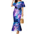 I Love You In Every Universe Personalised Mermaid Dress Polynesian Pattern Galaxy Style LT9 Women Galaxy - Polynesian Pride