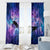 I Love You In Every Universe Personalised Window Curtain Polynesian Pattern Galaxy Style LT9 - Polynesian Pride