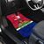 Haiti Independence Day Car Mats Libete Egalite Fratenite Ayiti 1804 With Polynesian Pattern LT9 - Polynesian Pride