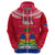 Haiti Independence Day Hoodie Libete Egalite Fratenite Ayiti 1804 With Polynesian Pattern LT9 - Polynesian Pride