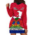 Haiti Independence Day Hoodie Dress Libete Egalite Fratenite Ayiti 1804 With Polynesian Pattern LT9 - Polynesian Pride